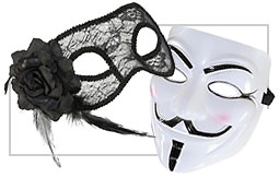 Halb-/Masken