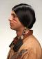 Mobile Preview: Indianer Perücke mit Zöpfen