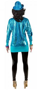 Wickelshirt metallic