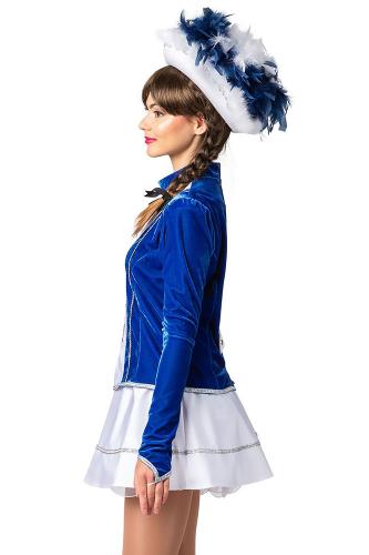 Gardekostüm Blau/Weiß