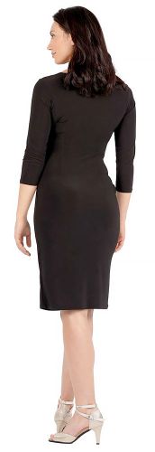 Rumpf Damenkleid mit 3/4-Ärmel