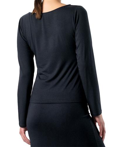 Langarmshirt Phila mit Spitzeneinsatz, Werner Kern Dancewear
