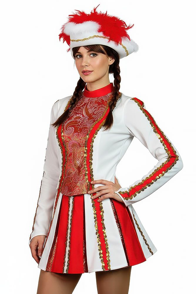 12x Gardekostüm Babette Sonderposten