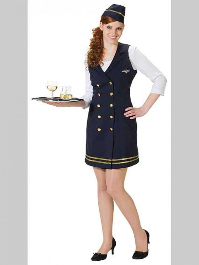 Stewardess, 2-teilig