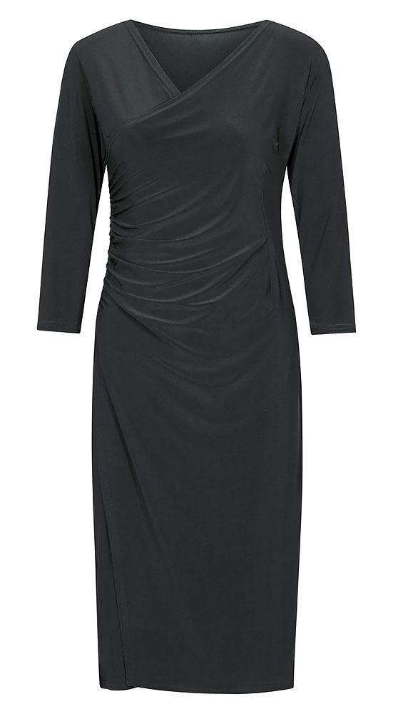 Rumpf Damenkleid mit 3/4-Ärmel