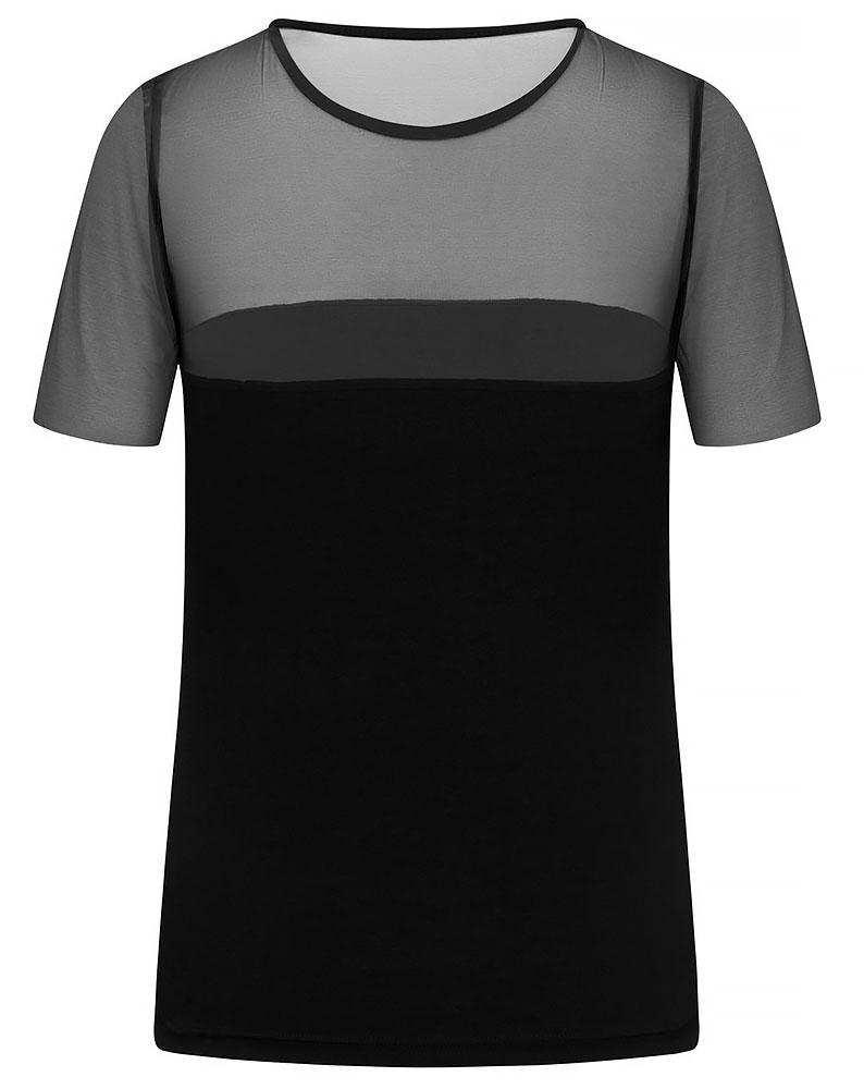 Rumpf Netz-T-Shirt Nimes