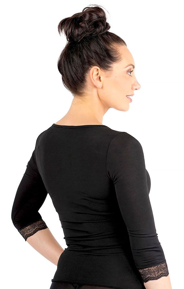 Rumpf Top Almeria mit 3/4-Arm und eingesetzter Spitze