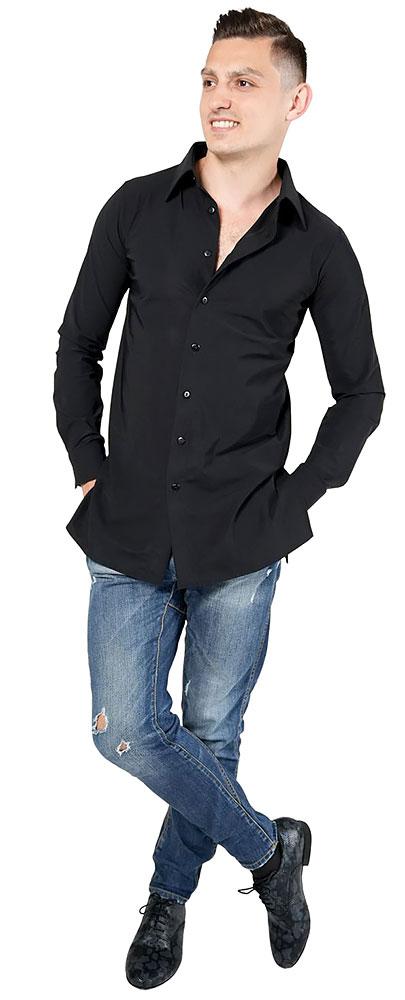 Rumpf Herren Tanzhemd Burgos