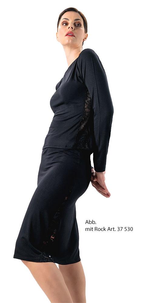 Langarmshirt Phila mit Spitzeneinsatz, Werner Kern Dancewear