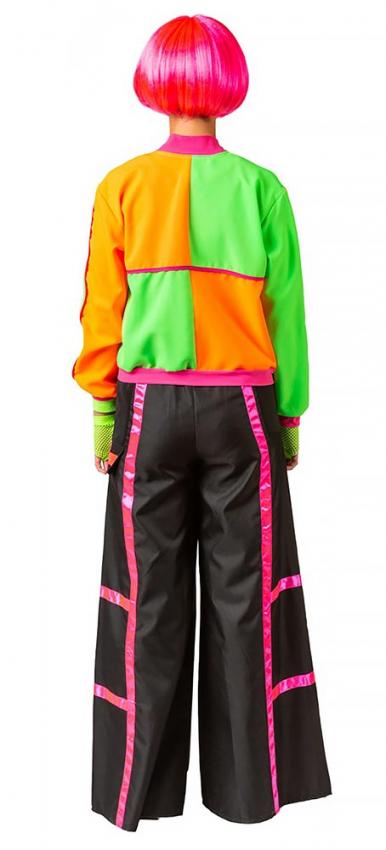 Blousonjacke 80er Neon