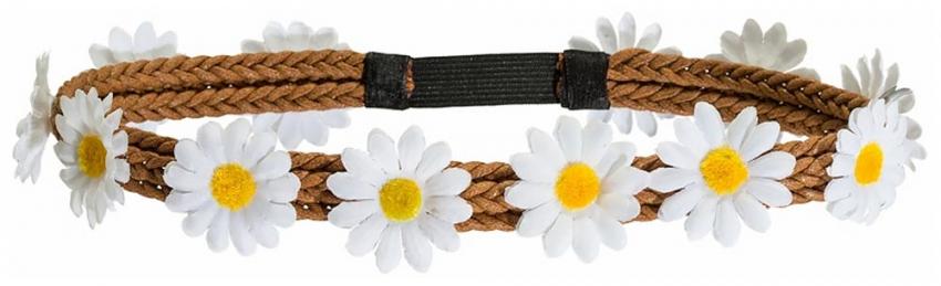 Hippie Kopfband mit Blumen