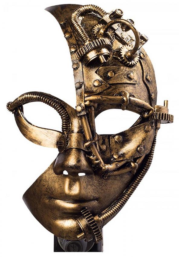 Steampunk Halbmaske