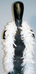 Chandellenboa, 2-fach, einfarbig mit Lurex