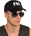 FBI Mütze Schwarz
