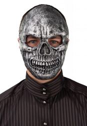Totenkopfmaske Silber
